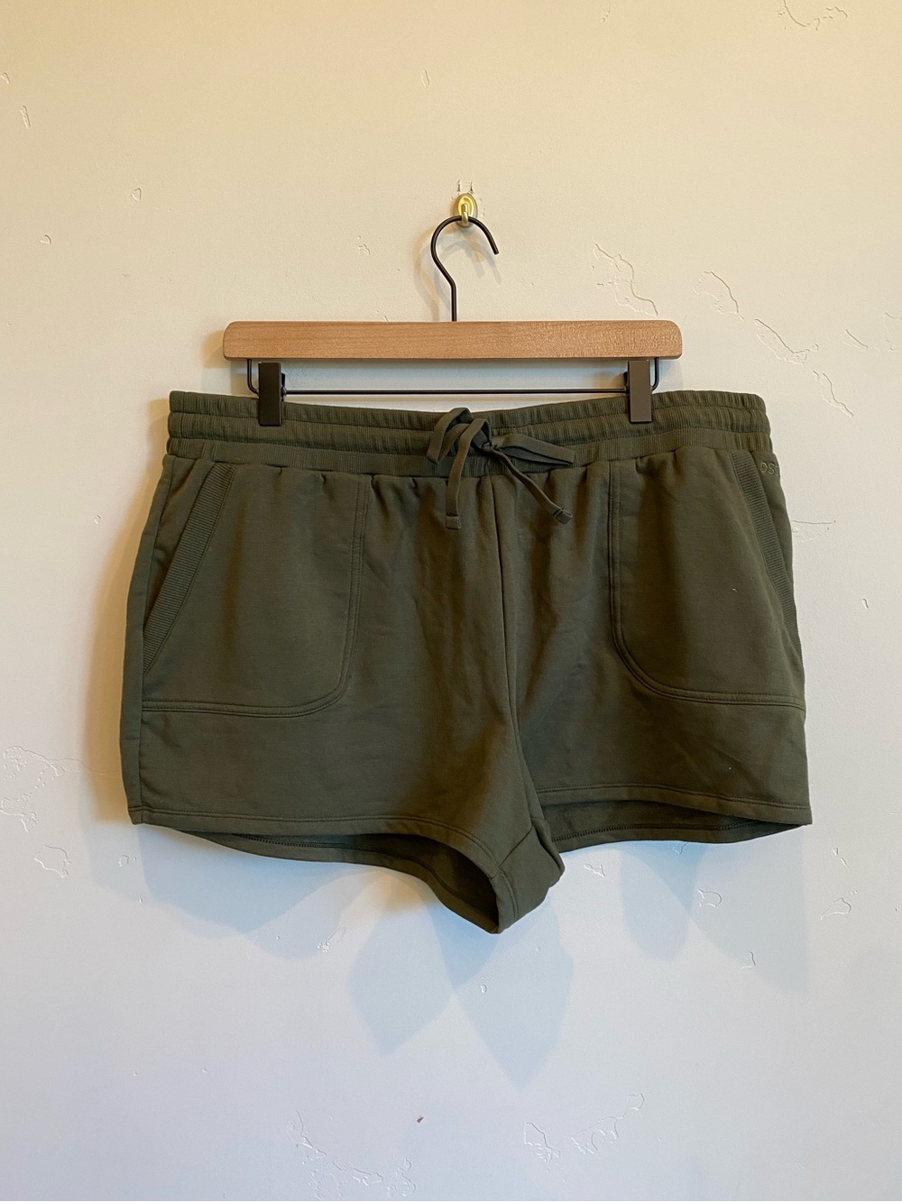 DSG Forest Night Green Fleece Drawstring Shorts